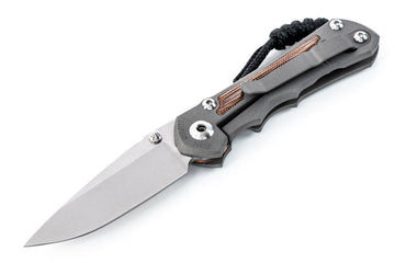 Chris Reeve Small Inkosi - Natural Canvas Micarta Inlay - Left-Handed - Drop Point MagnaCut Blade - SIN-1015