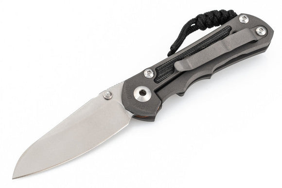 Chris Reeve Small Inkosi - Black Canvas Micarta Inlay - Left-Handed - MagnaCut Insingo Blade - SIN-1029