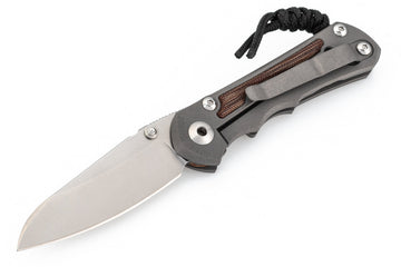 Chris Reeve Small Inkosi - Natural Canvas Micarta Inlay - Left-Handed - MagnaCut Insingo Blade - SIN-1031