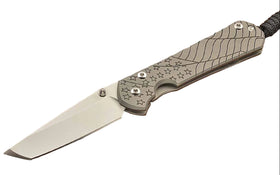 Chris Reeve Knives Small Sebenza 31 - 2022 CGG "Forever Flag" - Tanto - Glass Blasted - S31-1510 - SNK/WTO - Home Office