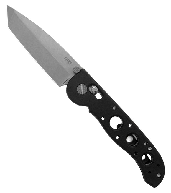 CRKT Carson Tanto - Black Grivory Handle - Stonewashed D2 Blade - M16-02X