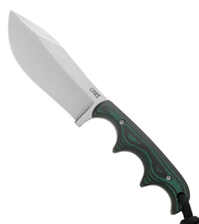 CRKT Minimalist Nessmuk - Green/Black Micarta Handle - D2 Blade - 2376