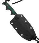CRKT Minimalist Nessmuk - Green/Black Micarta Handle - D2 Blade - 2376-2