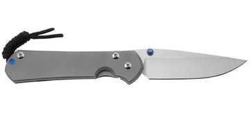 Chris Reeve Knives Small Sebenza 31 - Left Handed - Drop Point - Glass Blasted Handle - S31-1645