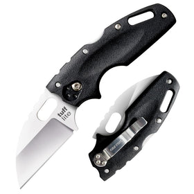 Cold Steel Tuff Lite - Plain Edge - Black Handle - AUS8A Steel - CS-20LT