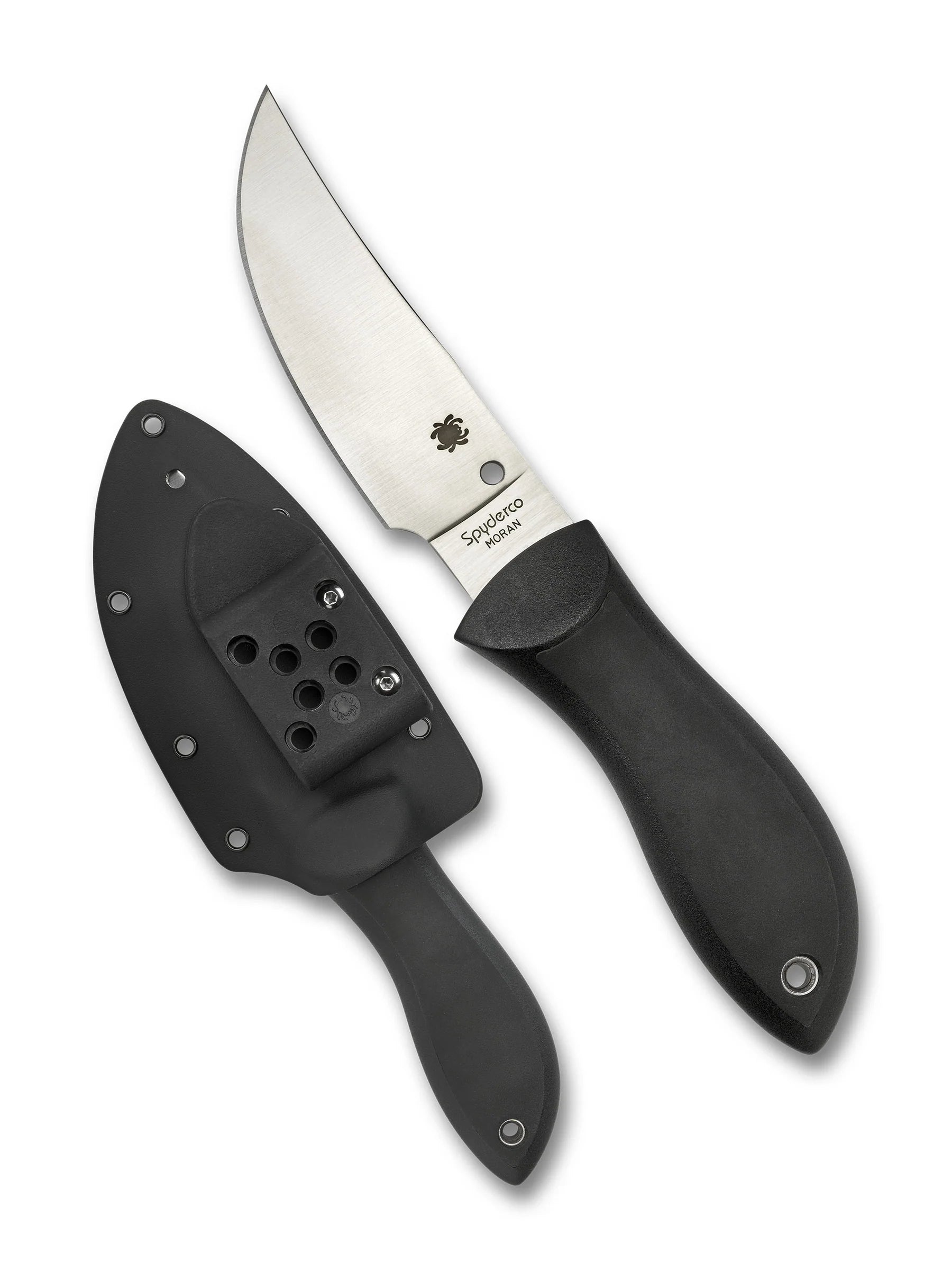 Spyderco Bill Moran - Black FRN Handles - VG10 Steel Bowie Blade - FB01P