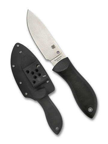 Spyderco Bill Moran - Black FRN Handles - VG10 Drop Point Blade - FB02P