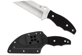 Spyderco Ronin 2 - Black G-10 Handles - Satin BD1N Blade - FB09GP2