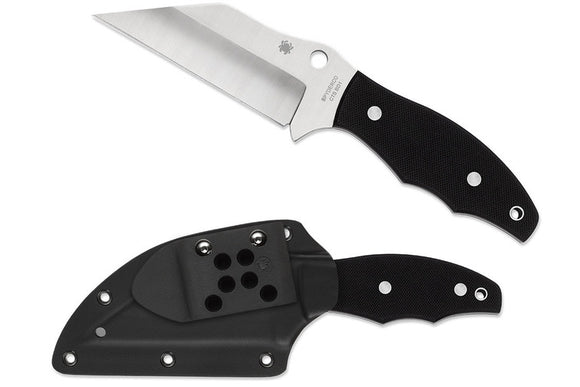 Spyderco Ronin 2 - Black G-10 Handles - Satin BD1N Blade - FB09GP2