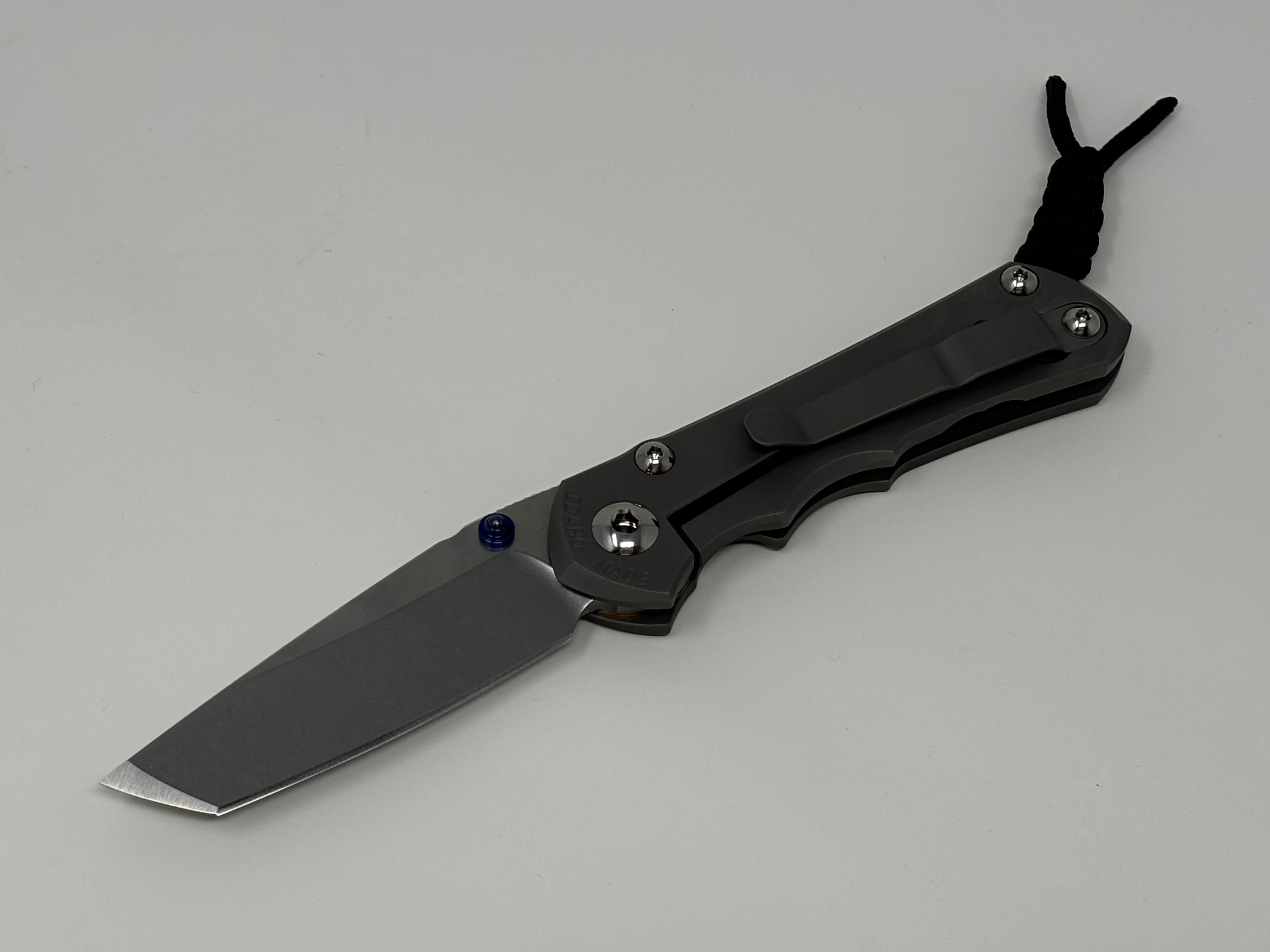 Chris Reeve Knives Small Inkosi - Left Handed - Tanto - Glass Blasted - SIN-1131