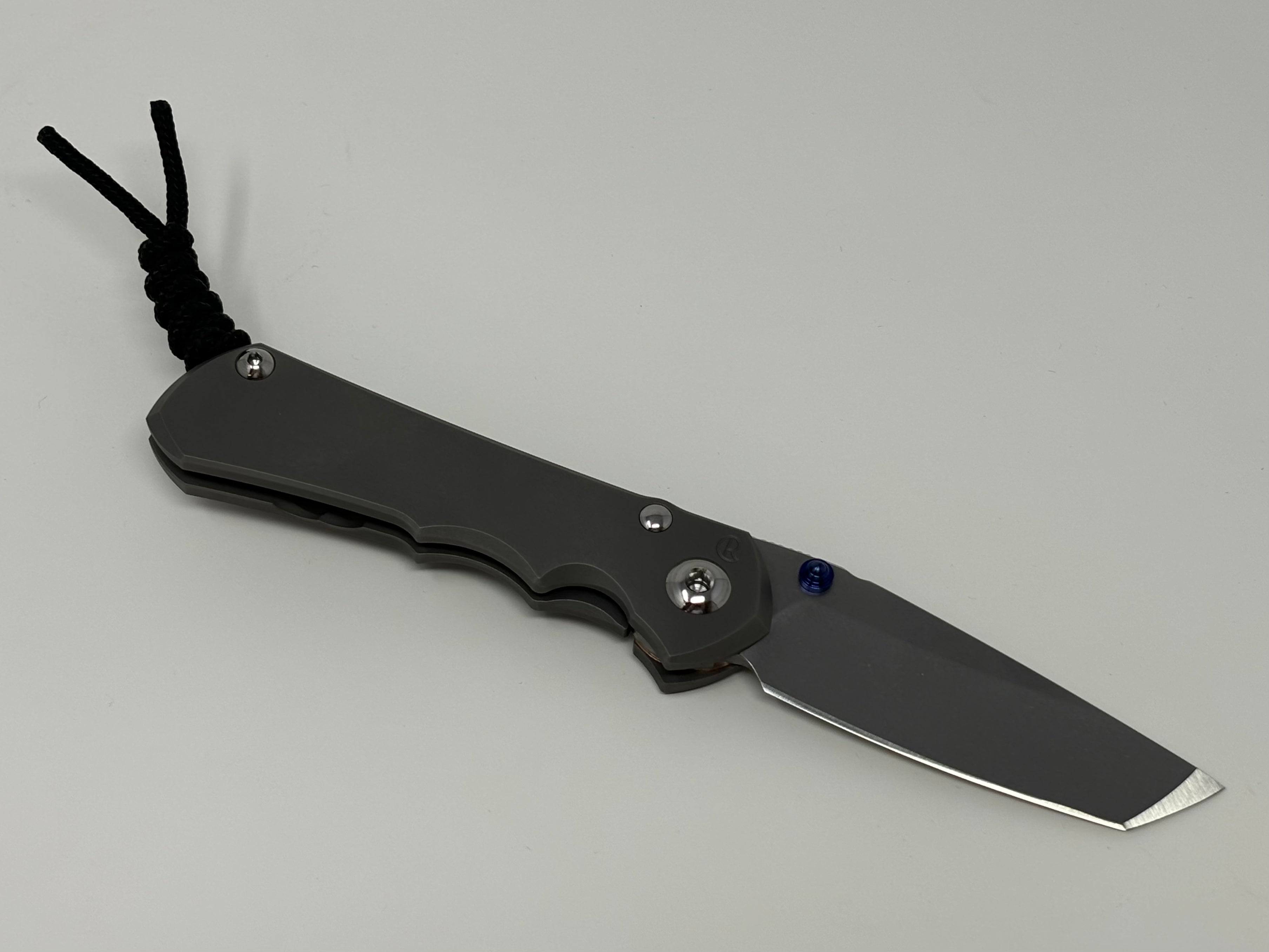 Chris Reeve Knives Small Inkosi - Left Handed - Tanto - Glass Blasted - SIN-1131 - 0
