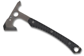 Spyderco Warrior Hawk Tomahawk - Black G10 Handles -  Black TiCN Coated D2 Steel - H03