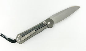 Chris Reeve Knives Large Sebenza 31 - Black Canvas Micarta Inlay - Insingo - L31-1220 - SNK/WTO - Home Office