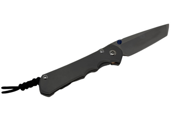 Chris Reeve Knives Large Inkosi - Tanto Blade - Left Handed - Glass Blasted Handle - LIN-1131