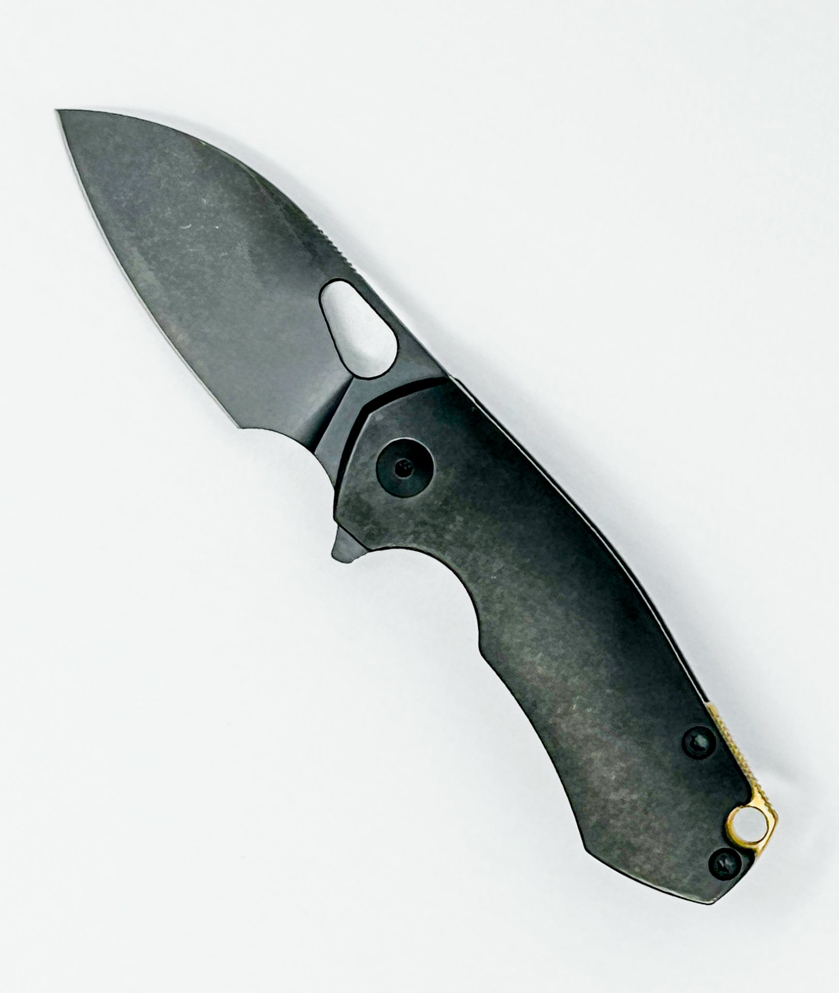 GiantMouse ACE Riv - Blackout - Titanium Handle - M390