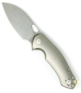 GiantMouse ACE Biblio XL - Milled Titanium Handle - Elmax