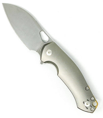 GiantMouse ACE Biblio XL - Milled Titanium Handle - Elmax