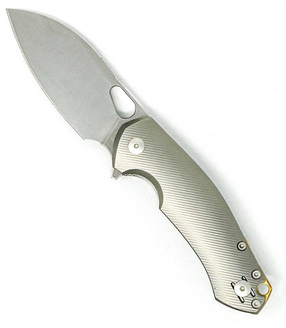 GiantMouse ACE Biblio XL - Milled Titanium Handle - Elmax