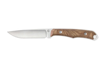 Chris Reeve Knives Inyoni - Natural Canvas Micarta Handle - Black Sheath - INY-1001