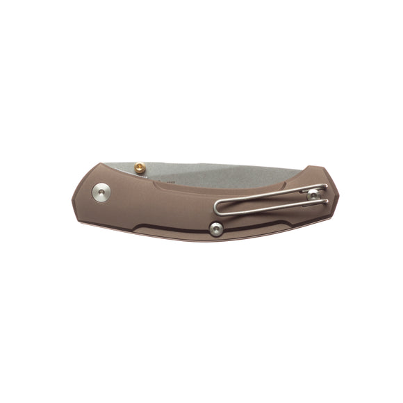 GiantMouse ACE Iona V2 - Bronze Anodized Aluminum - Liner Lock - CPM-MagnaCut