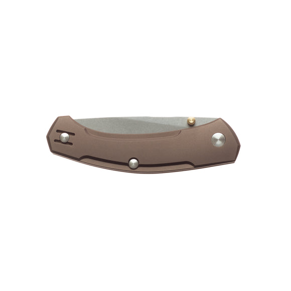 GiantMouse ACE Iona V2 - Bronze Anodized Aluminum - Liner Lock - CPM-MagnaCut