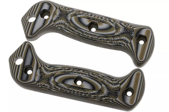 KA-BAR Becker VZ Handle Scales - Gray G-10 - BK2VZ
