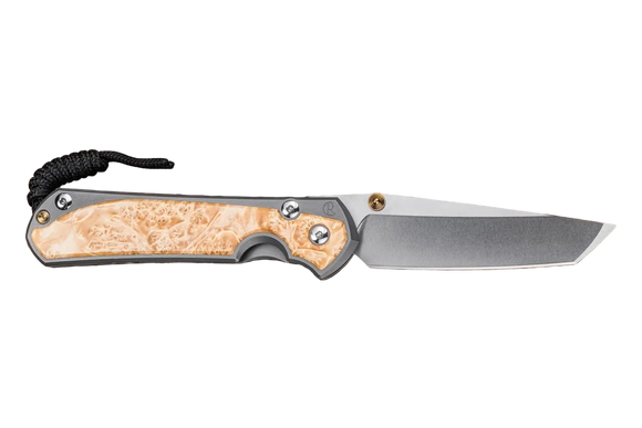 Chris Reeve Large Sebenza 31 LH - Box Elder - Tanto - L31-1133