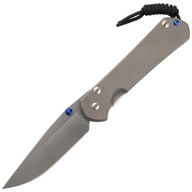 Chris Reeve Knives Large Sebenza 31 - Drop Point - Glass Blasted Handle - L31-1644