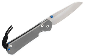 Chris Reeve Knives Large Sebenza 31 - Left Handed - Insingo - Glass Blasted Handle - L31-1686