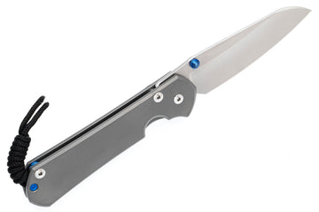 Chris Reeve Knives Large Sebenza 31 - Left Handed - Insingo - Glass Blasted Handle - L31-1686