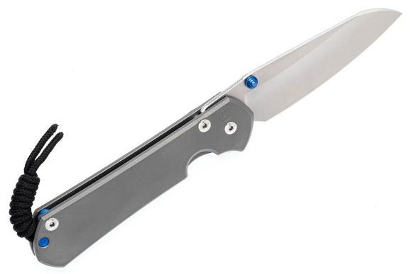 Chris Reeve Knives Large Sebenza 31 - Left Handed - Insingo - Glass Blasted Handle - L31-1686