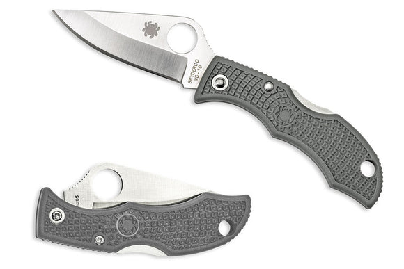 Spyderco Ladybug 3 - Foliage Green FRN Handles - Satin VG10 Clip Point Blade - LFGP3