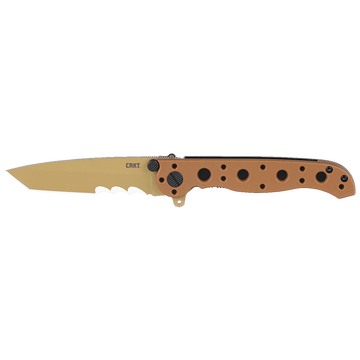 CRKT Carson M16-10DZ - Tanto - Desert Tan GFN Handle Knife - D2 Steel