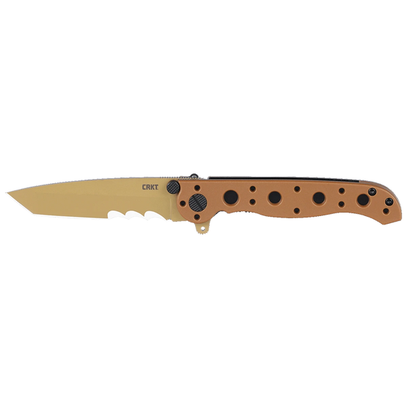 CRKT Carson M16-10DZ - Tanto - Desert Tan GFN Handle Knife - D2 Steel