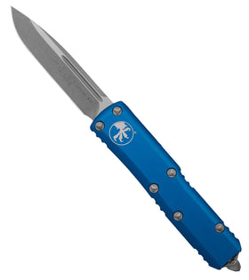 Microtech UTX-85 S/E - Blue Aluminum - Apocalyptic Blade - 231-10APBL - SNK/WTO - Home Office