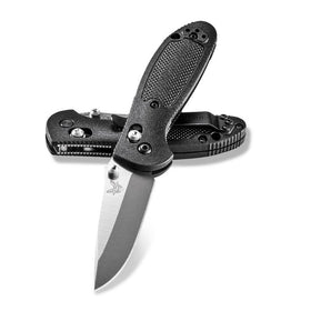 Benchmade Mini Griptilian - AXIS Lock - Plain Edge Satin S30V Blade - 556-S30V
