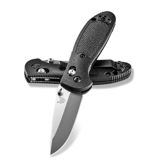 Benchmade Mini Griptilian - AXIS Lock - Plain Edge Satin S30V Blade - 556-S30V