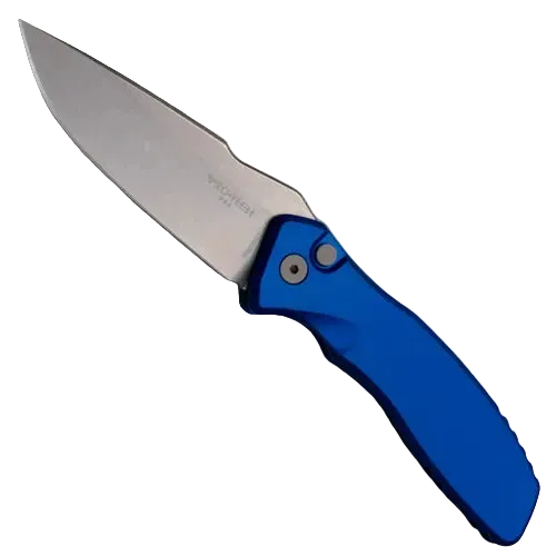 Pro-Tech Pallas Auto - Blue Aluminum - MagnaCut - SB1101-BLUE