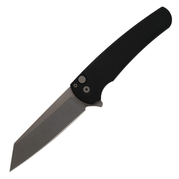 ProTech Malibu - Black Aluminum Handle - Stonewash MagnaCut Blade - 5401 - SNK/WTO - Home Office