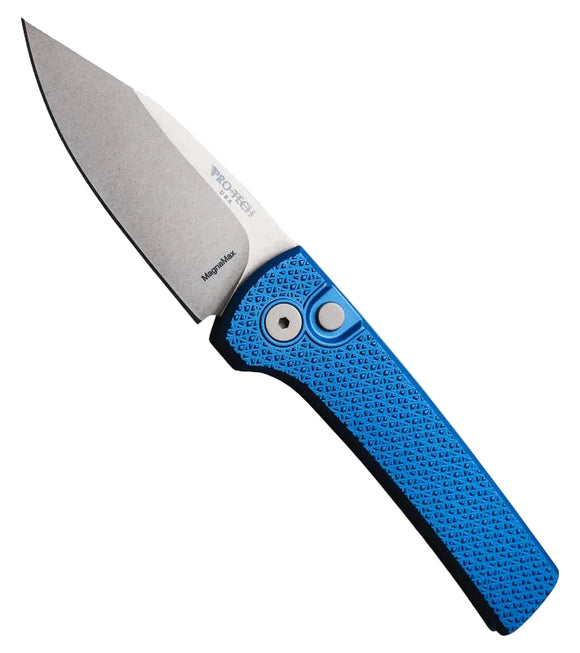 Pro-Tech Chavez Scapegoat - Carbide Blue Handle - MagnaMax Blade - RCS1105-BLUE