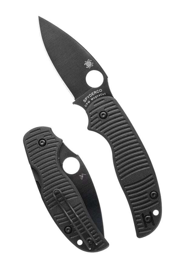 Spyderco Sage 5 Salt - Black G-10 Handle - Magnacut Blade - C123GPBKMCBK