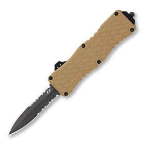 Schrade Uproar Tactical D/A OTF - FDE Aluminum Handle - D2 Blade - 1159305 - SNK/WTO - Home Office