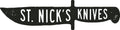 St. Nicks Knives - PVC Patch - Store Seal - White | SNK/WTO - Home Office