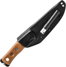 TOPS Knives Fieldcraft BOB Hunter Fixed Blade - Micarta Handle - 1095 Carbon Steel - BROS-01-3