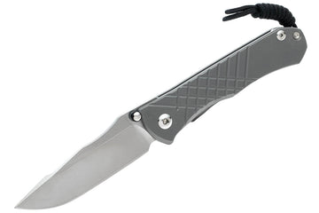 Chris Reeve Knives Umnumzaan - Glass Blasted Handle - Drop Point - UMN-1012