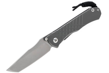 Chris Reeve Knives Umnumzaan - Glass Blasted Handle - Tanto - UMN-1014