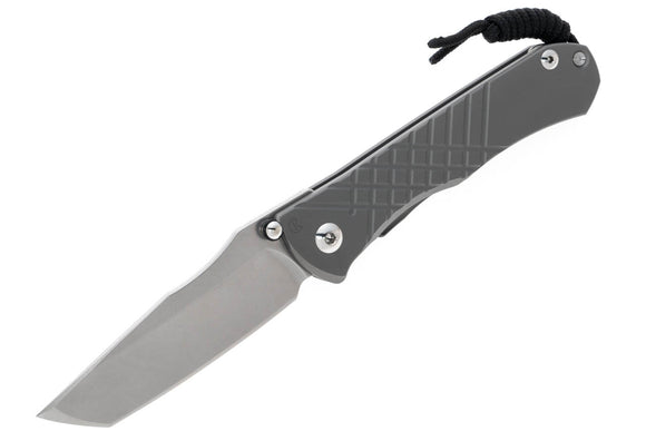 Chris Reeve Knives Umnumzaan - Glass Blasted Handle - Tanto - UMN-1014