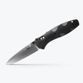 Benchmade Barrage - Plain 154CM Blade - Black Grivory Handle - 580 - SNK/WTO - Home Office