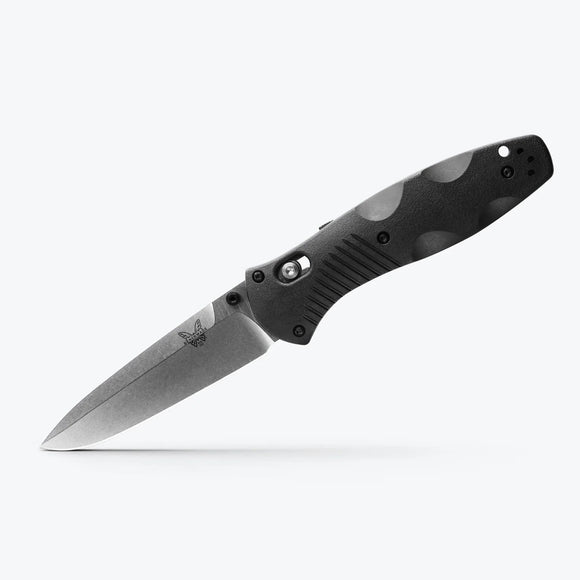Benchmade Barrage - Plain 154CM Blade - Black Grivory Handle - 580 - SNK/WTO - Home Office