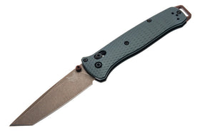 Benchmade Bailout - Taiga Green Aluminum - FDE Coated S90V Blade - 537FE-2601 - SNK/WTO - Home Office